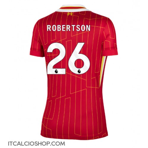 Liverpool Andrew Robertson #26 Prima Maglia Femmina 2024-25 Manica Corta